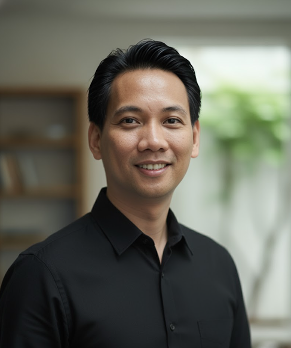 Professional headshot of Tri Aji